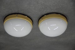 Lampada da incasso o da parete in stile funzionalista / Bauhaus, anni ’40