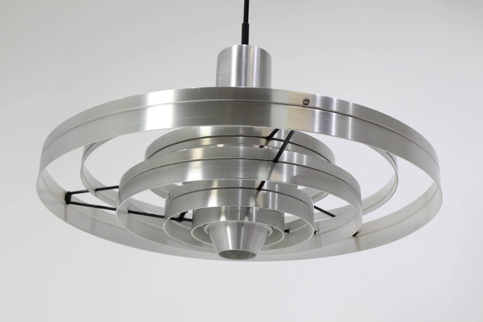 Scandinavian Modern Fibonacci Aluminium Pendant Lamp by Sophus Frandsen for Fog & Mørup