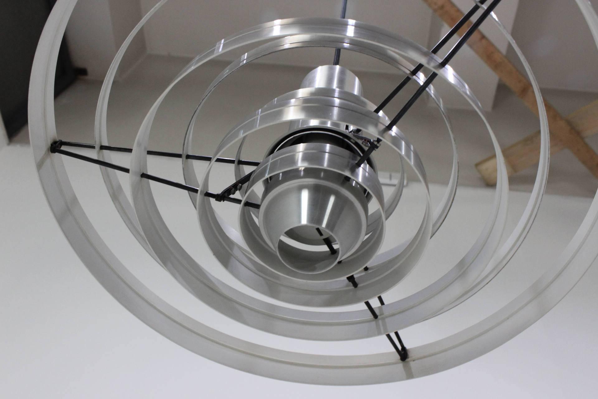 Fibonacci Aluminium Pendant Lamp by Sophus Frandsen for Fog & Mørup 2