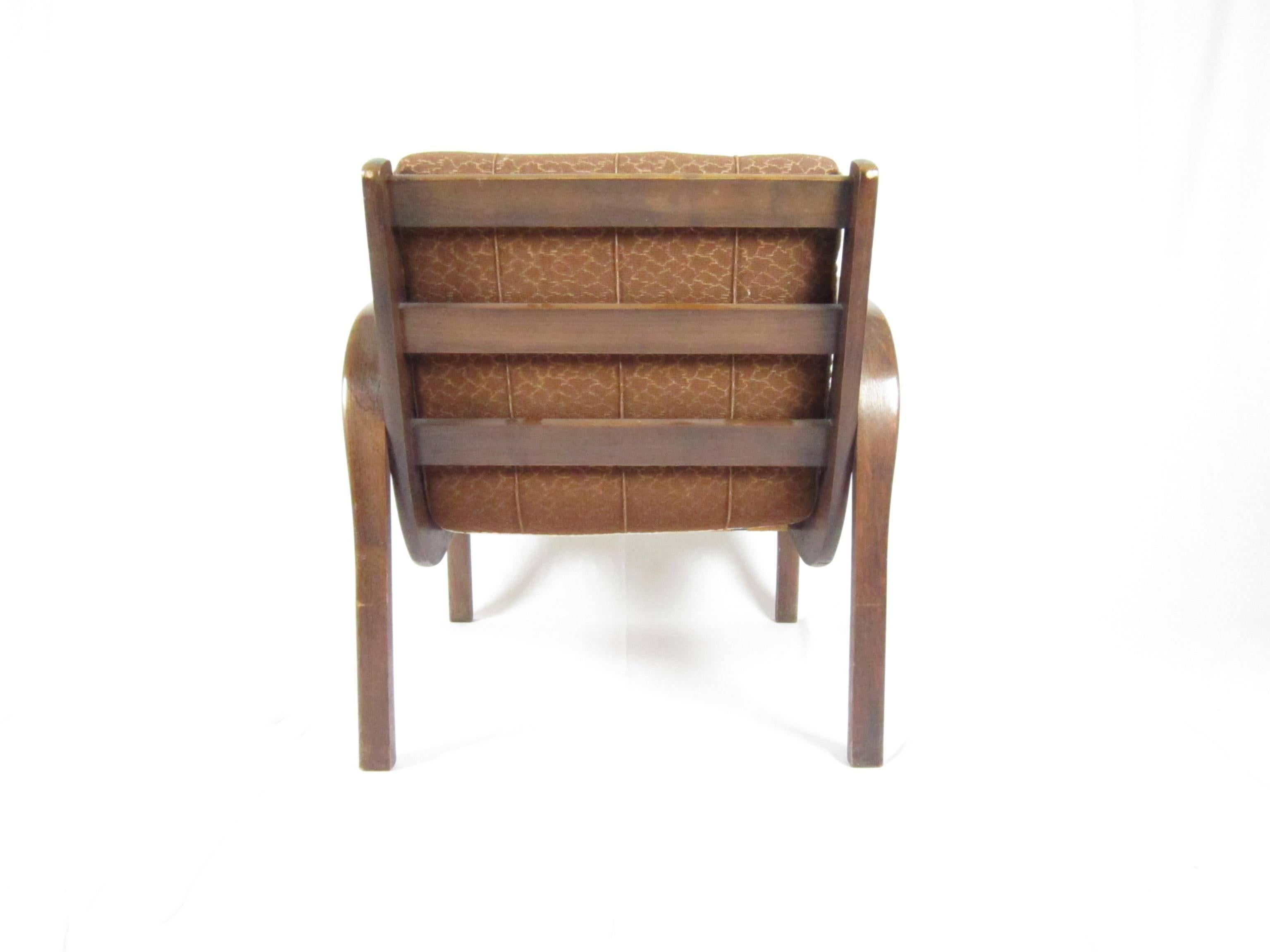 1940s Lounge Chair by Karel Kozelka & Antonin Kropacek 1