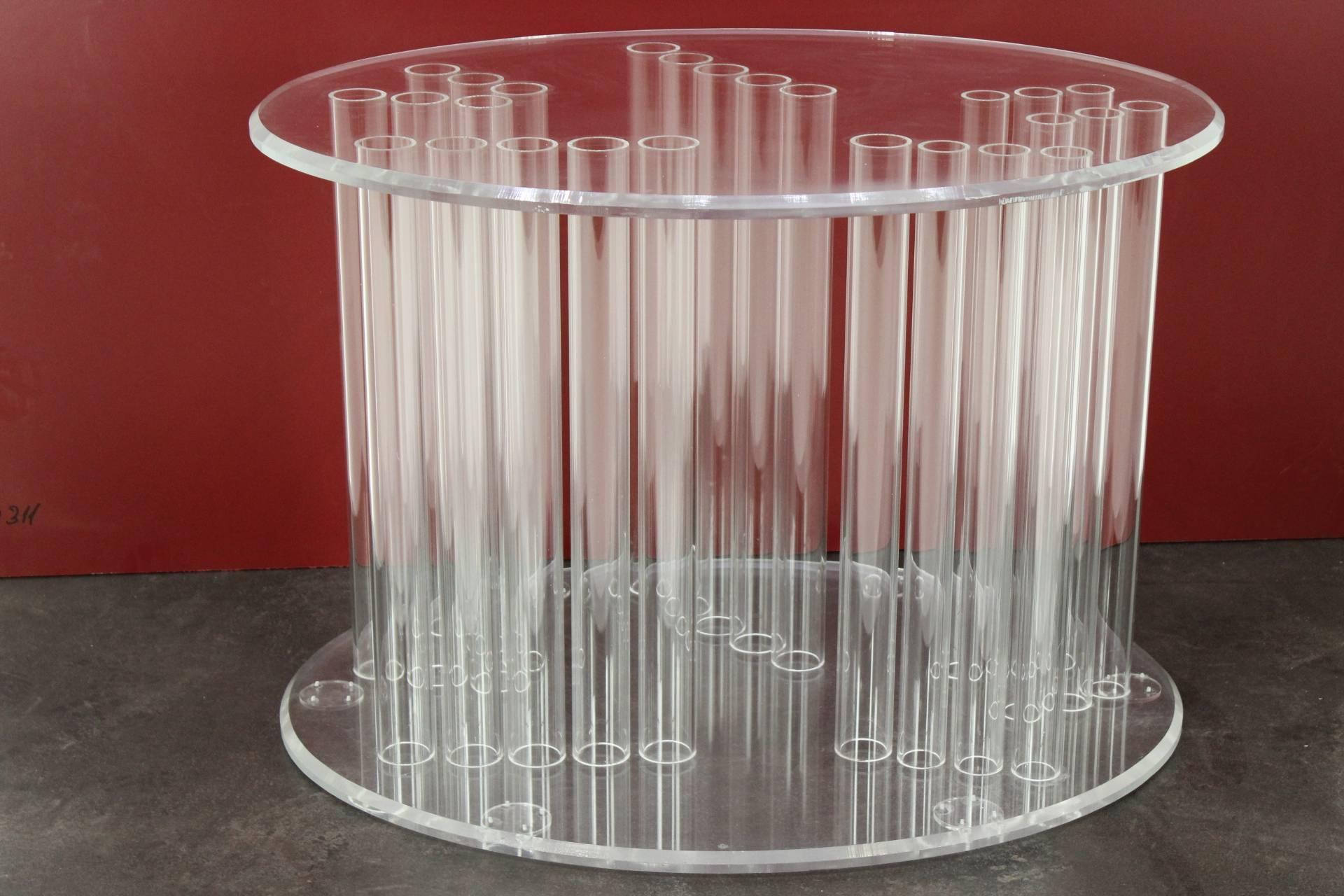 Late 19th Century Big Mid-Century Design Lucite Table, 1970s