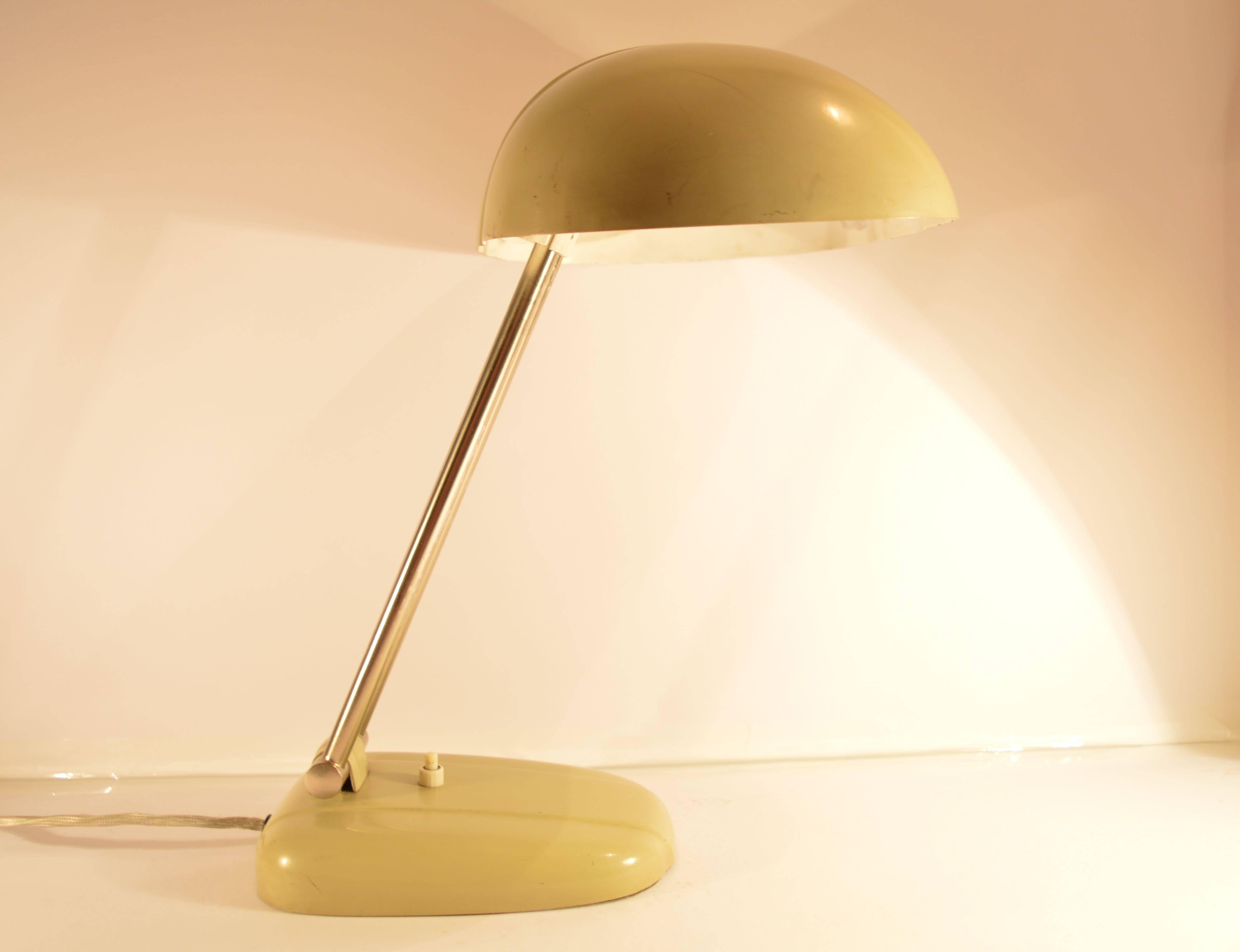 Swiss Table Lamp by Siegfried Giedion for BAG Turgi, 1930s 2
