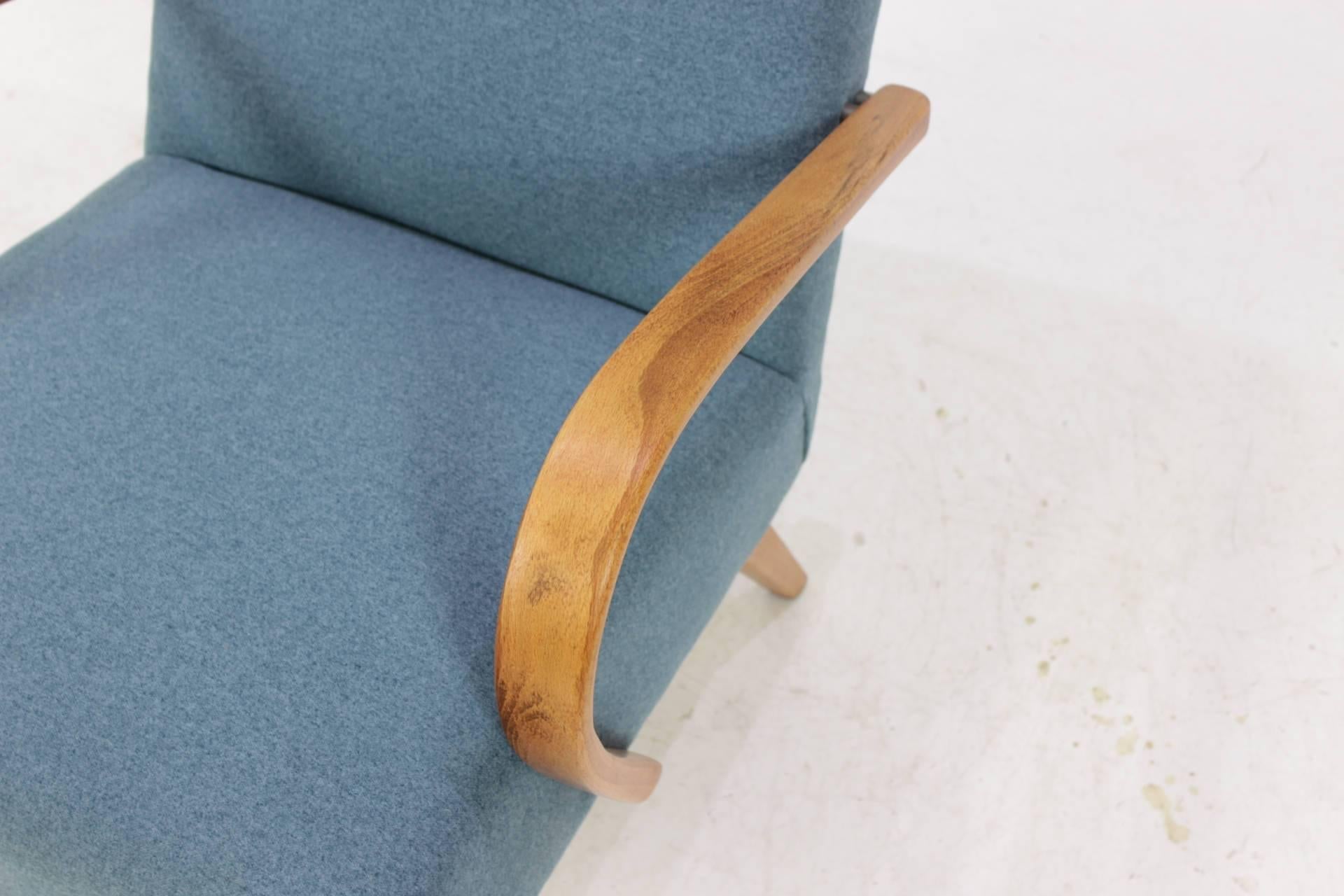 Mid-Century Modern 1960 Thon/Thonet Bentwood Lounge Chair