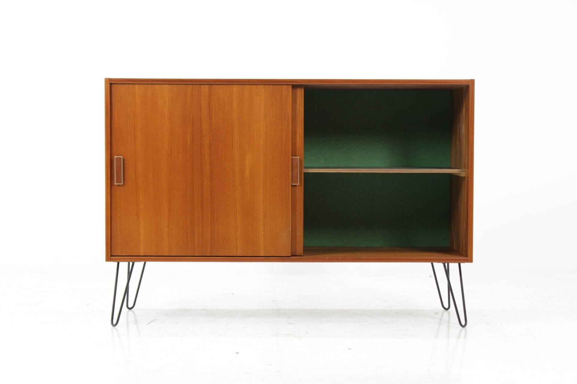 Scandinavian Modern Upcycled Mid-Century Danish Teak Sideboard