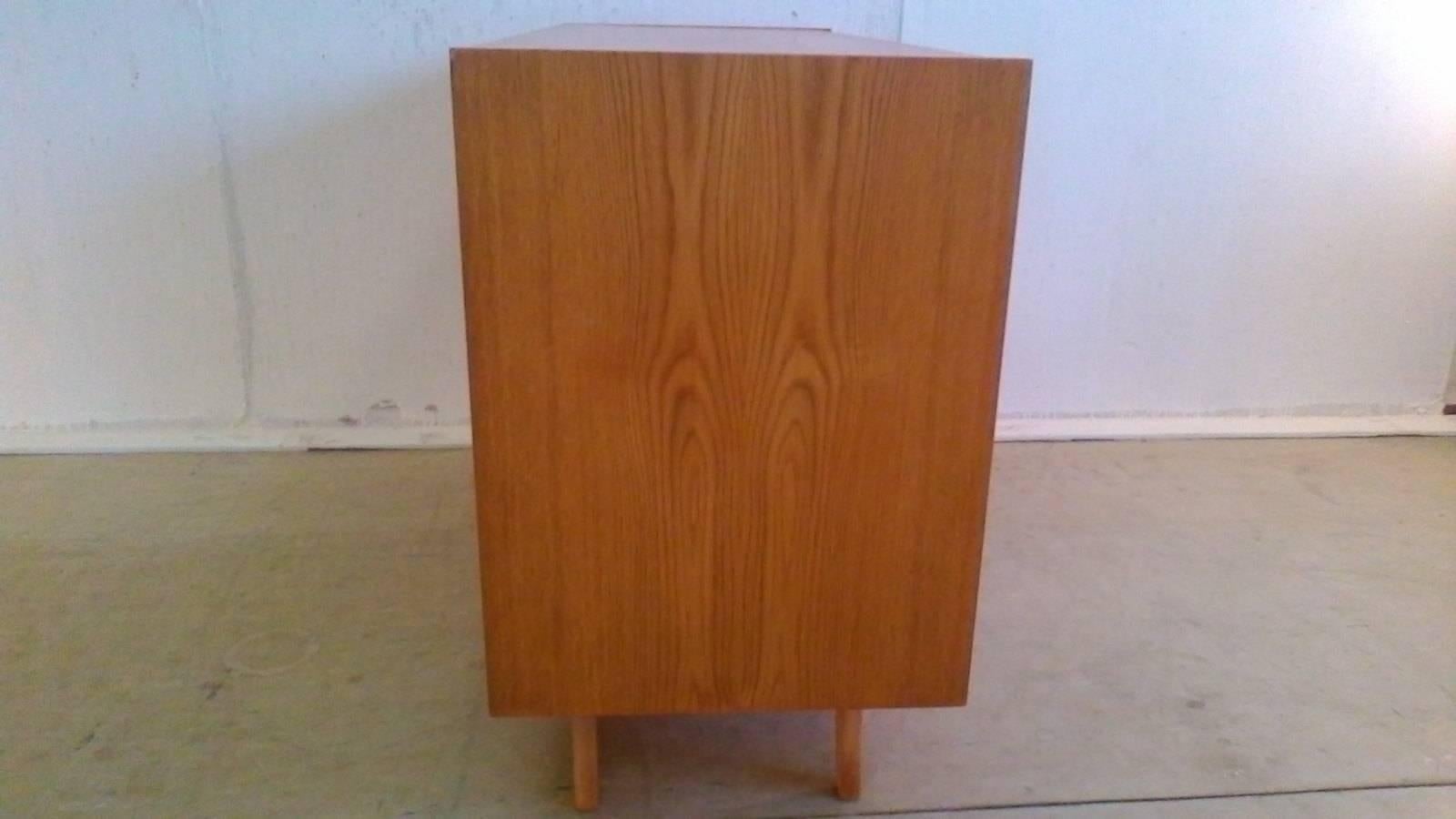 Mid-Century Modern 1960s, Oak Sideboard by Jiroutek Interier, Czechoslovakia