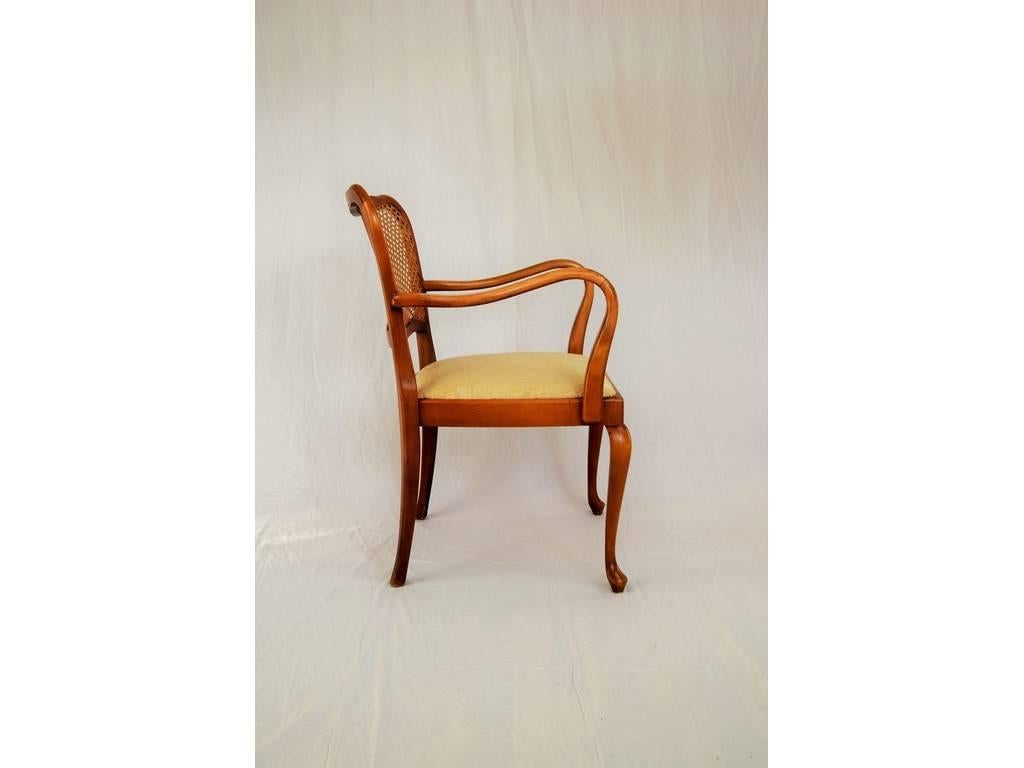 Vintage Chair in the Style Second Rococo, Czechoslovakia, 1930s For Sale 1