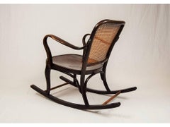 Rare Rocking Chair Thonet A 752 by Josef Frank, the 1930s