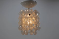 Pair of Beautiful Midcentury Design Napako Pendats