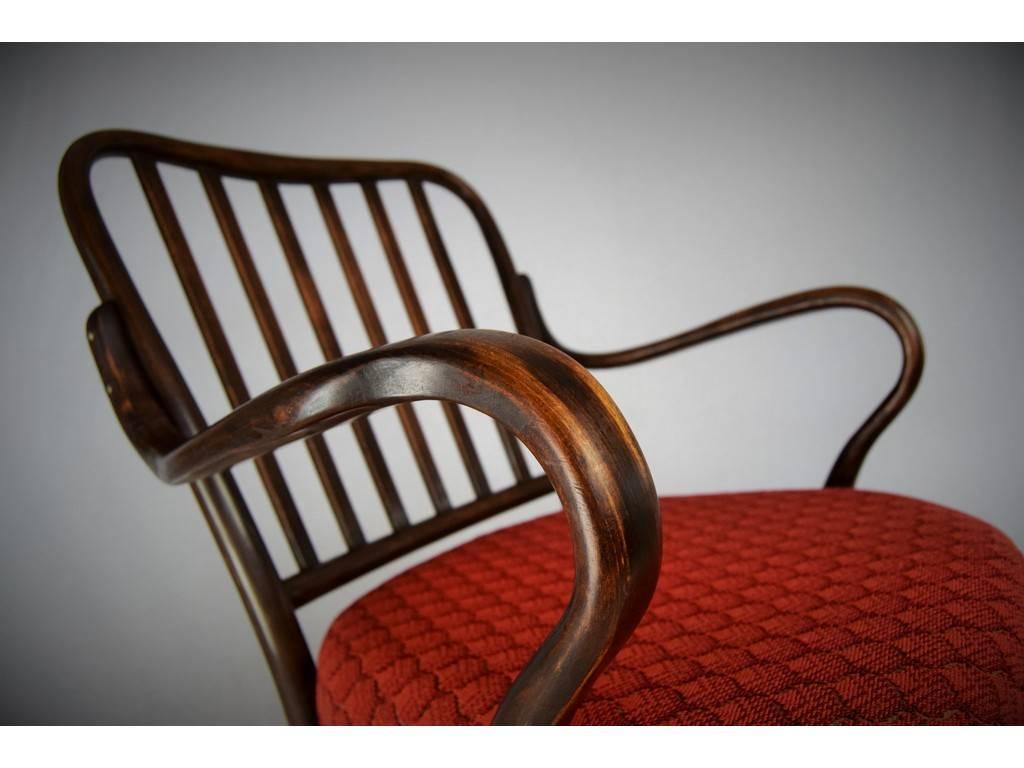 Sécession viennoise Fauteuil ancien n° 752 de Josef Frank pour Thonet, années 1920 en vente