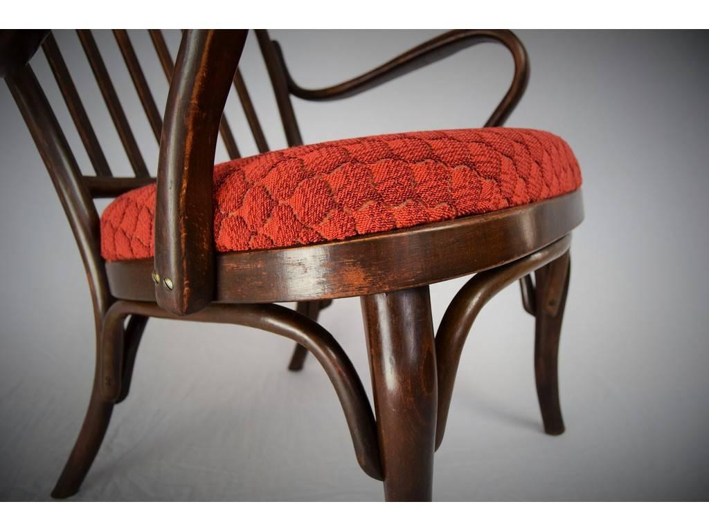 Hand-Crafted Antique Armchair No. 752 by Josef Frank for Thonet, 1920s For Sale