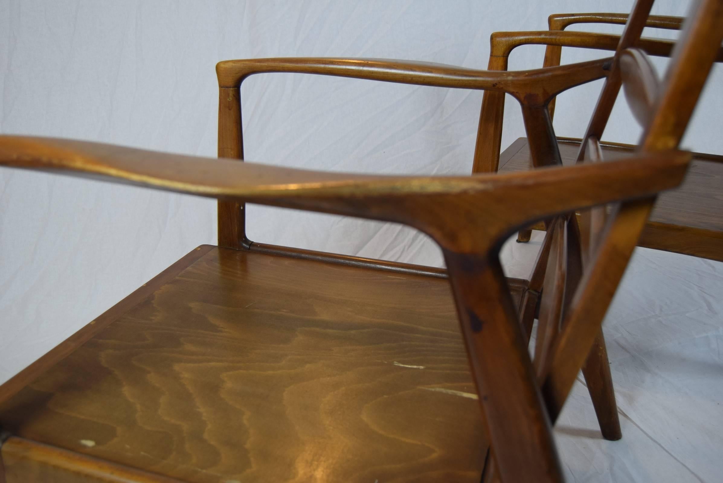Set of Two Danish Armchair, 1960s In Good Condition In Praha, CZ