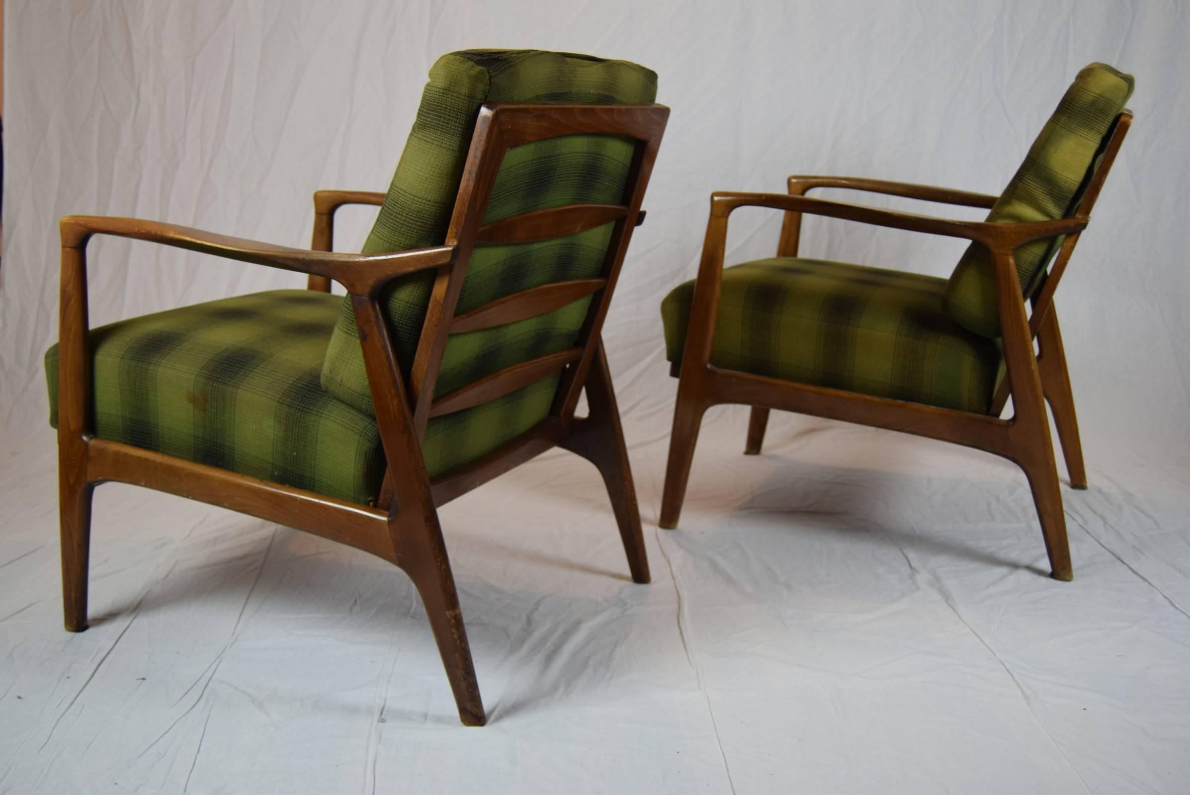 Mid-20th Century Set of Two Danish Armchair, 1960s