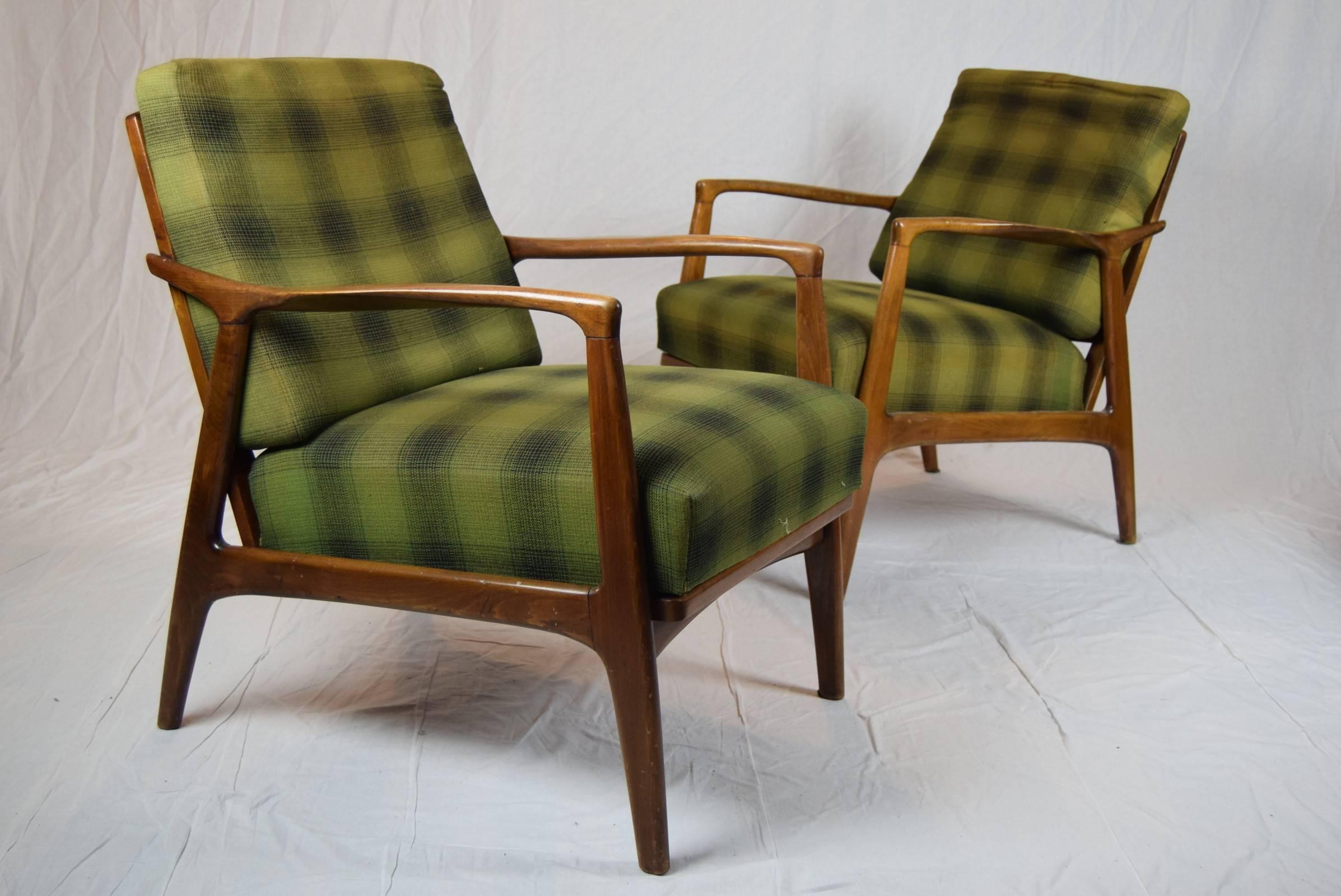 Set of Two Danish Armchair, 1960s 1