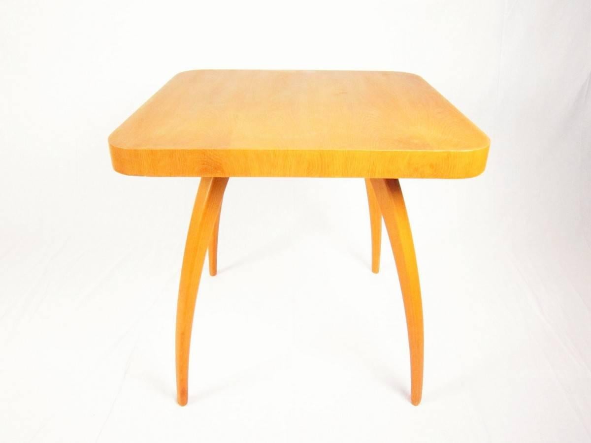 Art Deco Coffee Table 'Spider' Model H259 by Jindrich Halabala for UP Závody Brno, 1930s For Sale