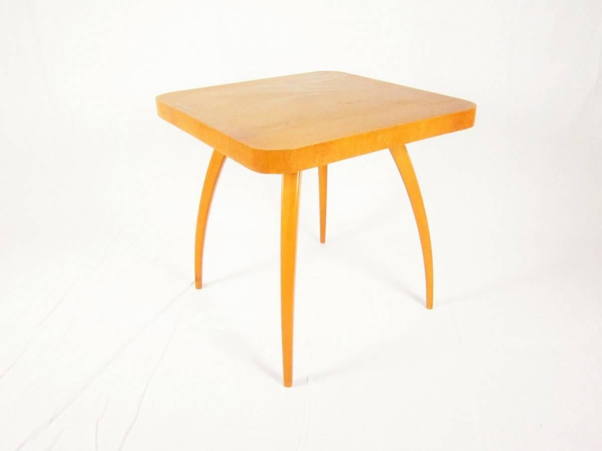Mid-20th Century Coffee Table 'Spider' Model H259 by Jindrich Halabala for UP Závody Brno, 1930s For Sale