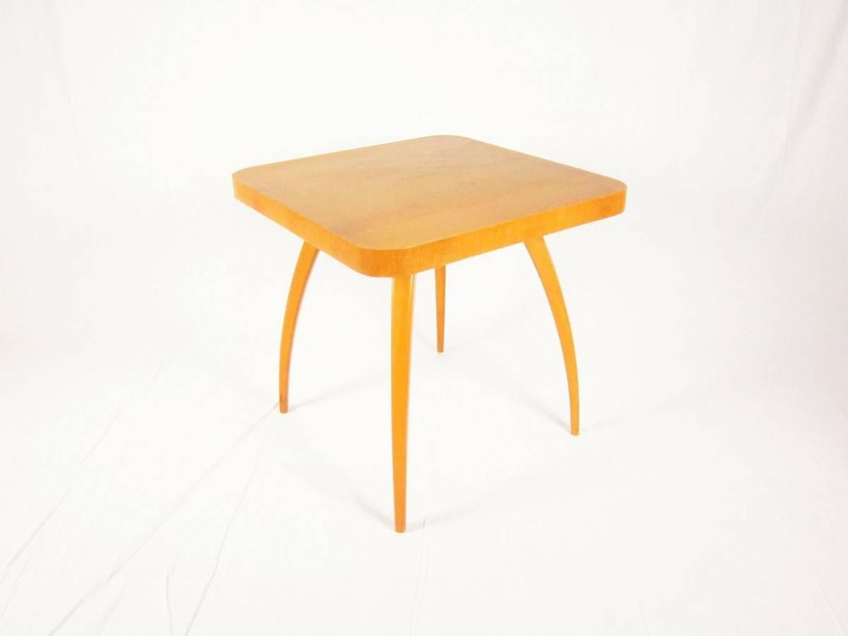 Coffee Table 'Spider' Model H259 by Jindrich Halabala for UP Závody Brno, 1930s For Sale 2