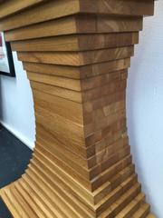 Harrods Solid Oak Console Table, circa 1985