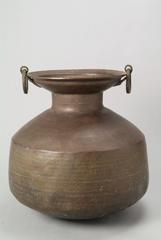 Three Large Indian Jars in Bronze India 19th Century