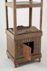 Pair of Shelves in Jagged Iron, French Sculptor, Late 19th Century