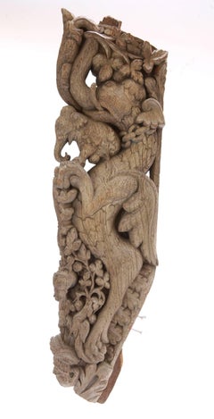 Pair of Exceptional Timbers Sculptures, India, 17th Century