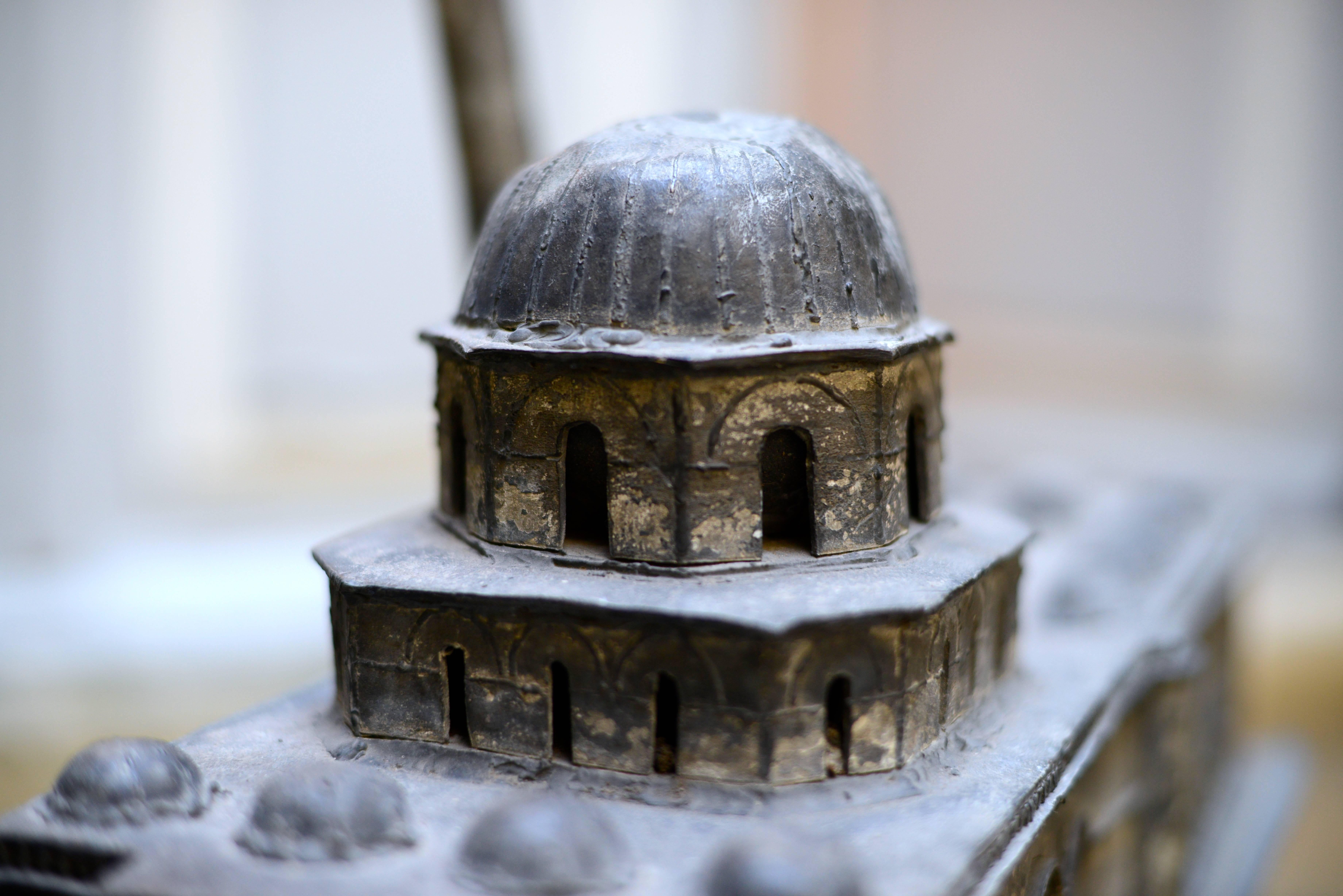 Islamic Amazing Model Evoking a Middle East Mosquee, Tunisia, 19th Century For Sale