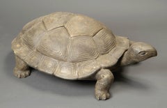Unusual Terra Cotta in Shape of a Turtle, England, XIXth Century