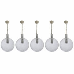 Tobia Scarpa, Flos, Five Hanging Lamps