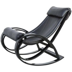 Sgarsul Rocking Chair by Gae Aulenti for Poltronova