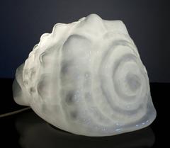 Piero Fornasetti, Shell lamp, Murano Blown Glass