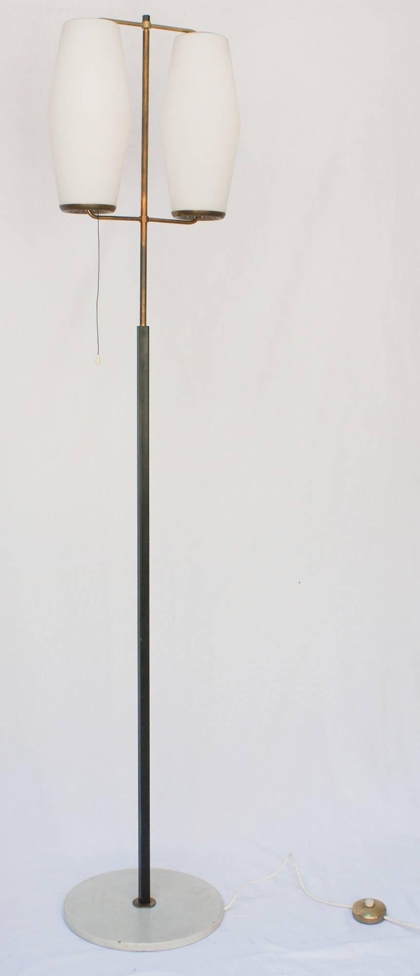 Mid-Century Modern Stilnovo Floor Lamp, circa 1950 For Sale