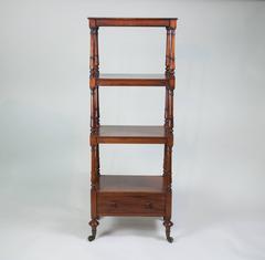 Early 19th Century Four-Tier Whatnot