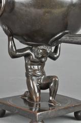 Bronze Samovar Depicting Atlas