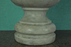 Pair of Marble Urns