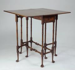 18th Century Mahogany Spider-Leg Occasional Table