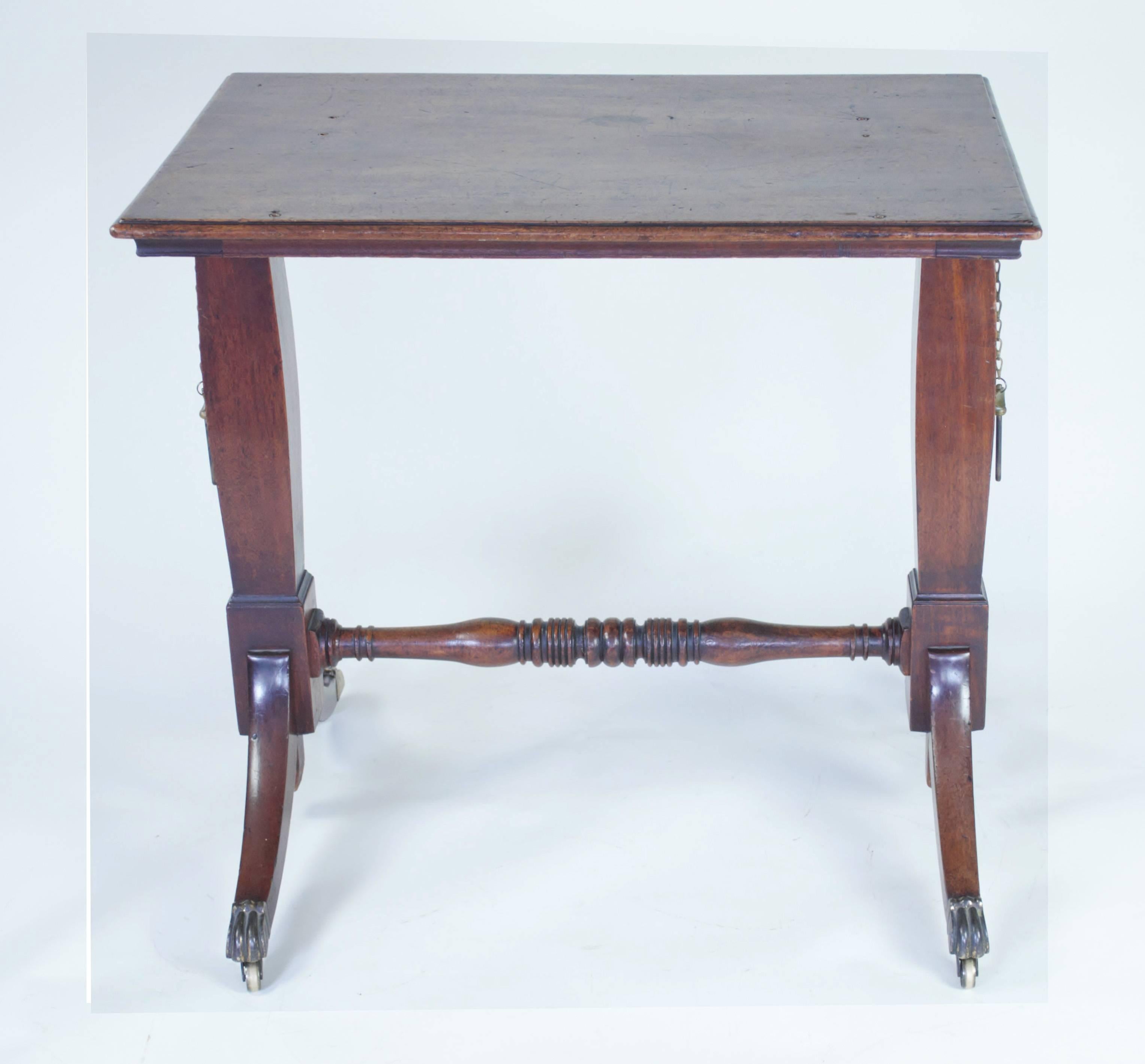 Antique Mahogany Arstist's Table or Reading Stand 2