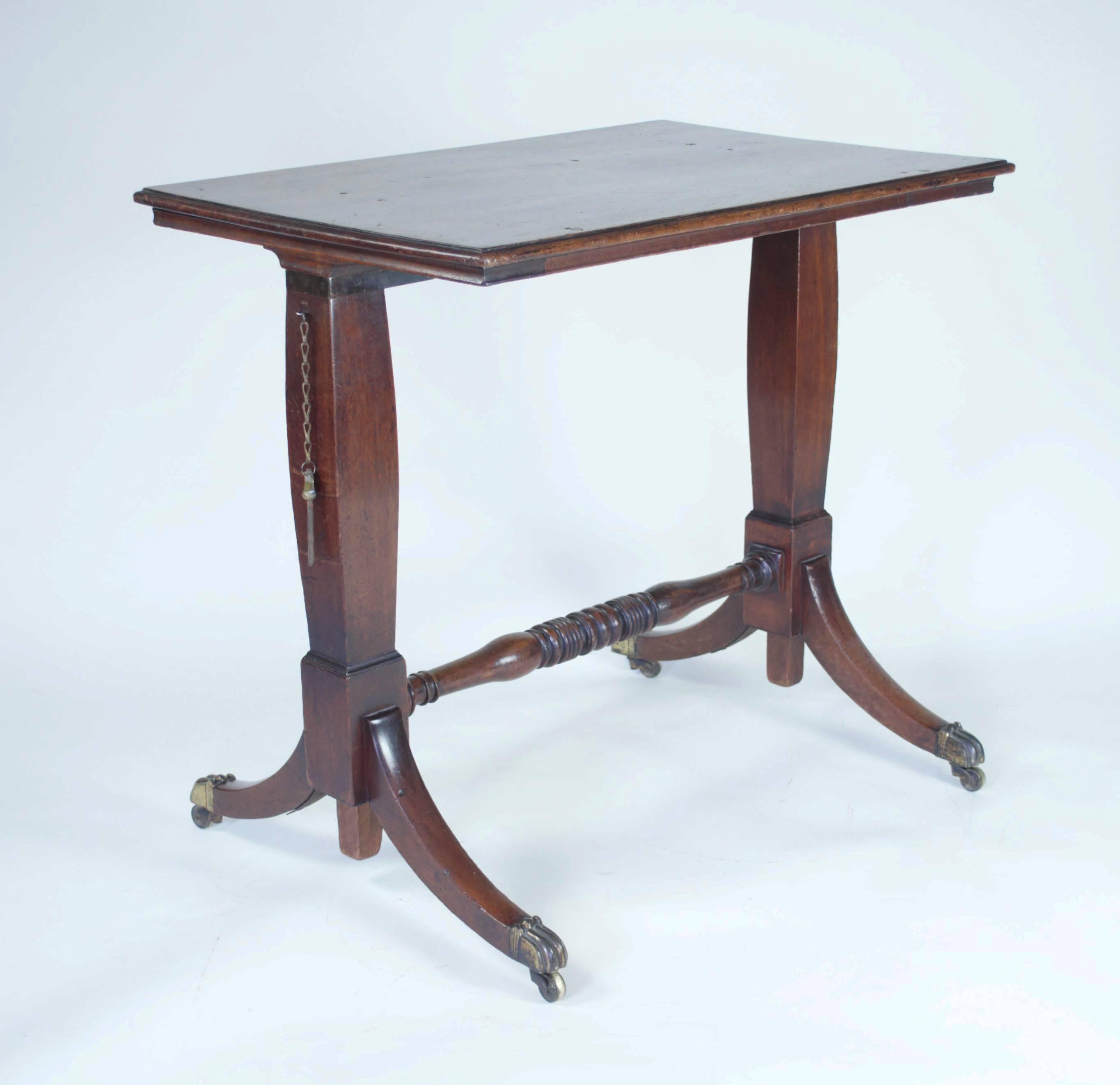 Antique Mahogany Arstist's Table or Reading Stand 3