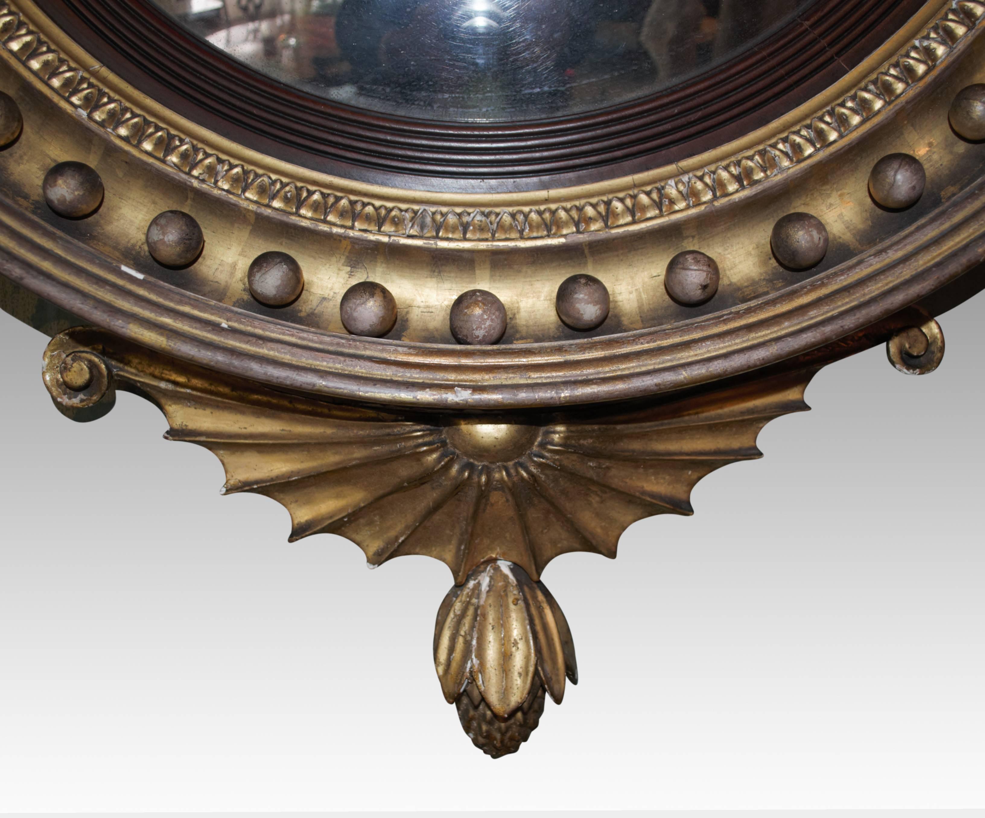 Great Britain (UK) Regency Convex Mirror For Sale