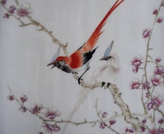 Pair of 20th Century Chinese Porcelain Plaques
