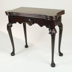 18th Century Irish Triple Top Card Table