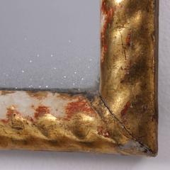 Giltwood Rope Twist Mirror