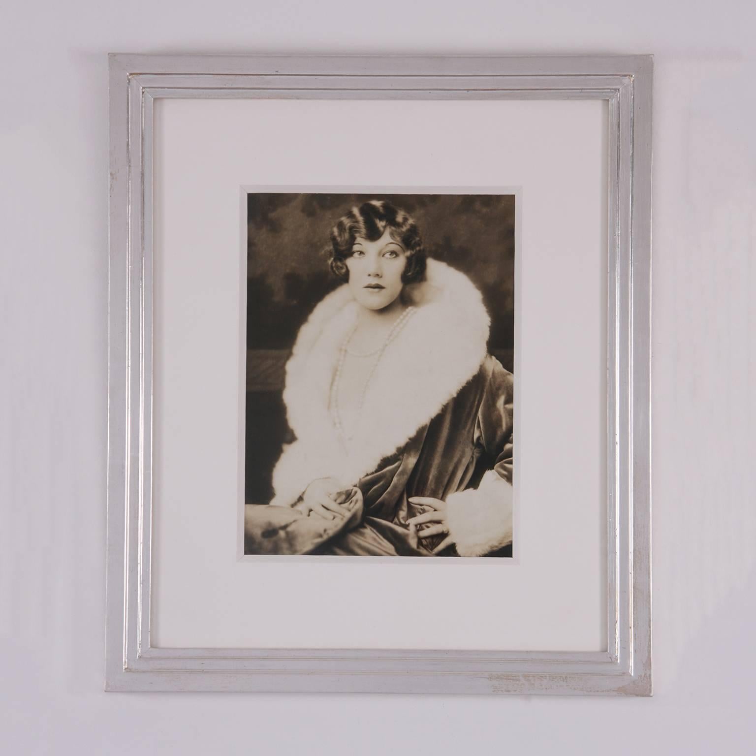 Elsie Behrens, Ziegfeld Follies circa 1920 by Alfred Cheney Johnston (1885-1971) 

In a hand gilded frame, white gold.

Johnston was born into an affluent New York banking family, which subsequently moved to Mount Vernon, New York. Initially he