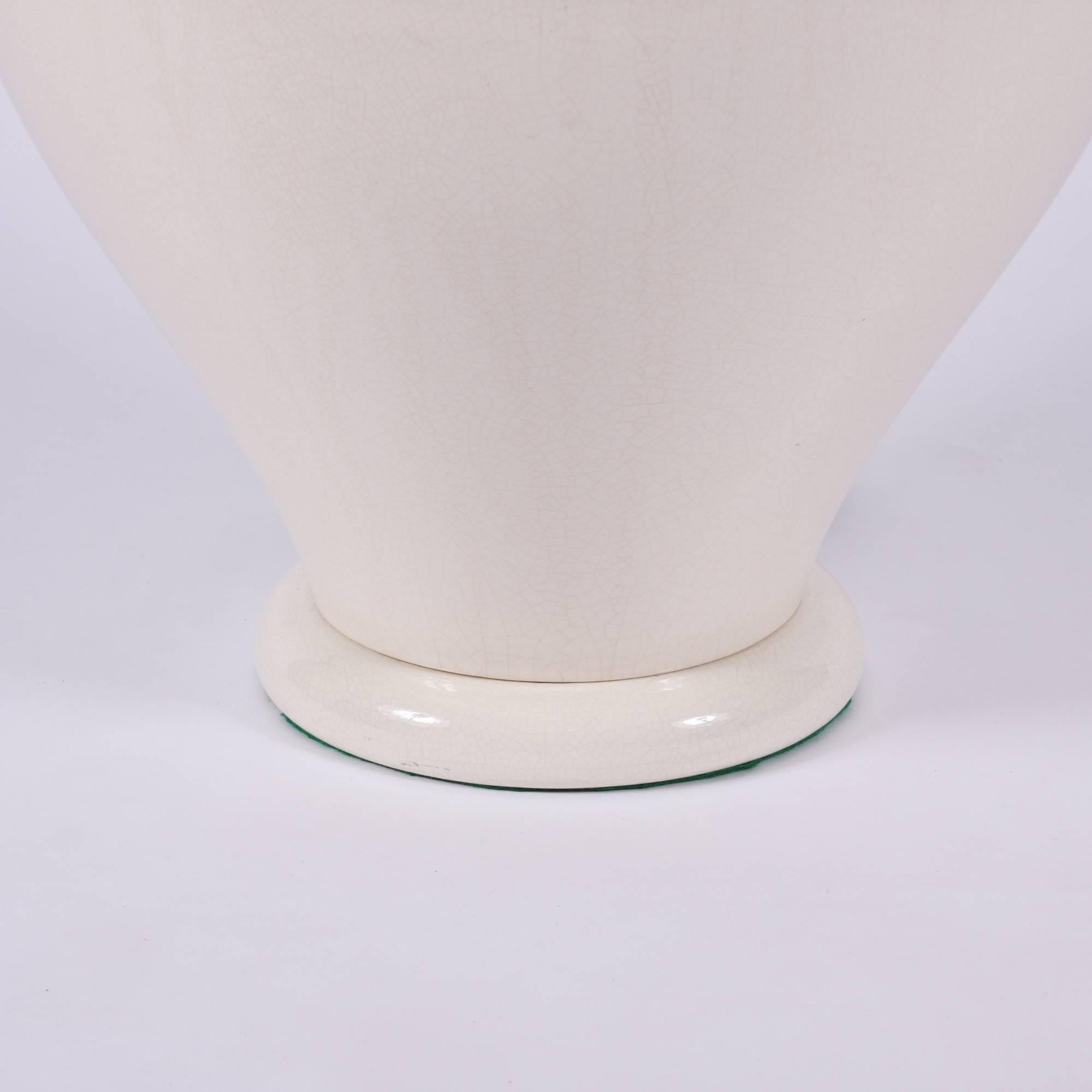 Pair of Large Ceramic Table Lamps 1