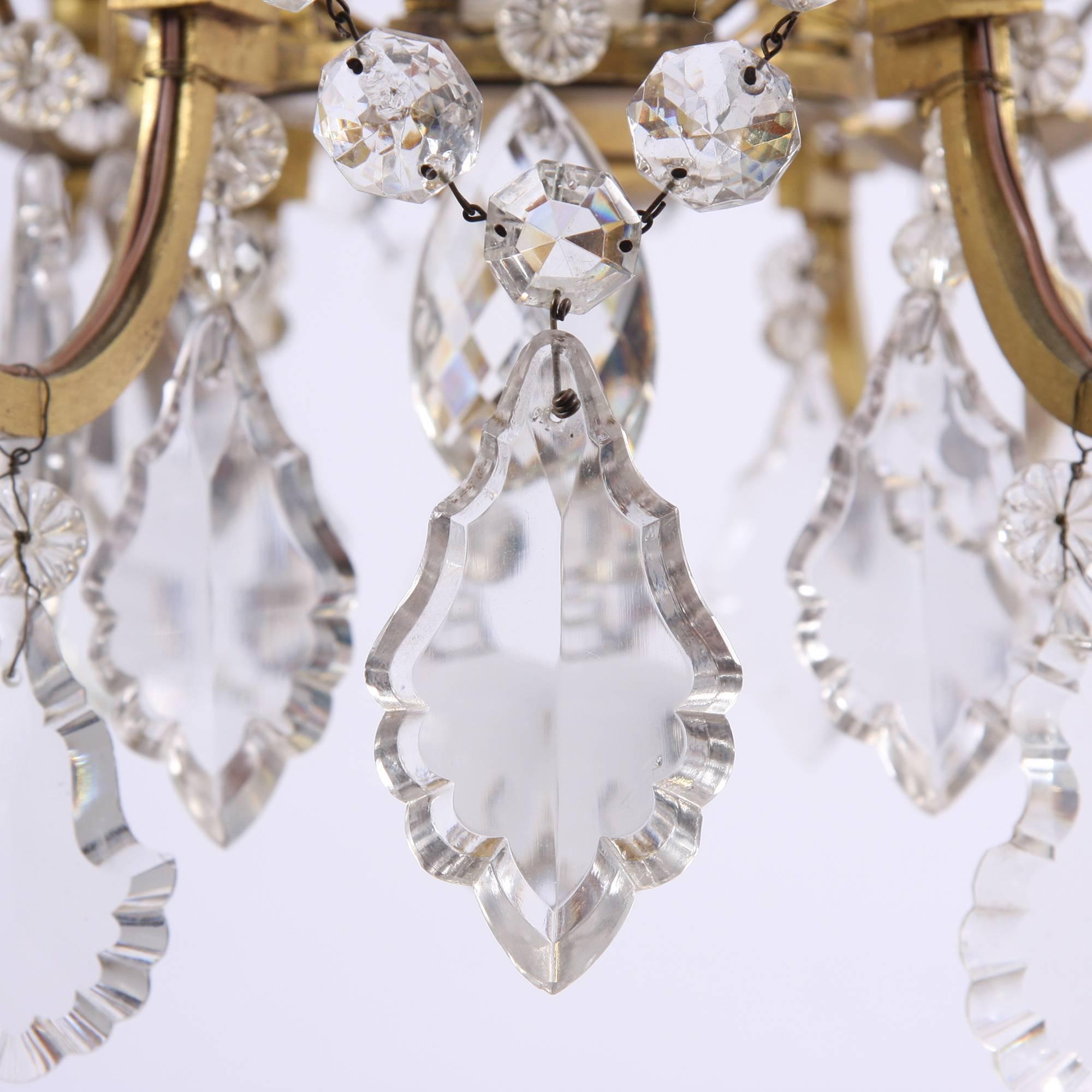 Eight-Branch Crystal Chandelier 1