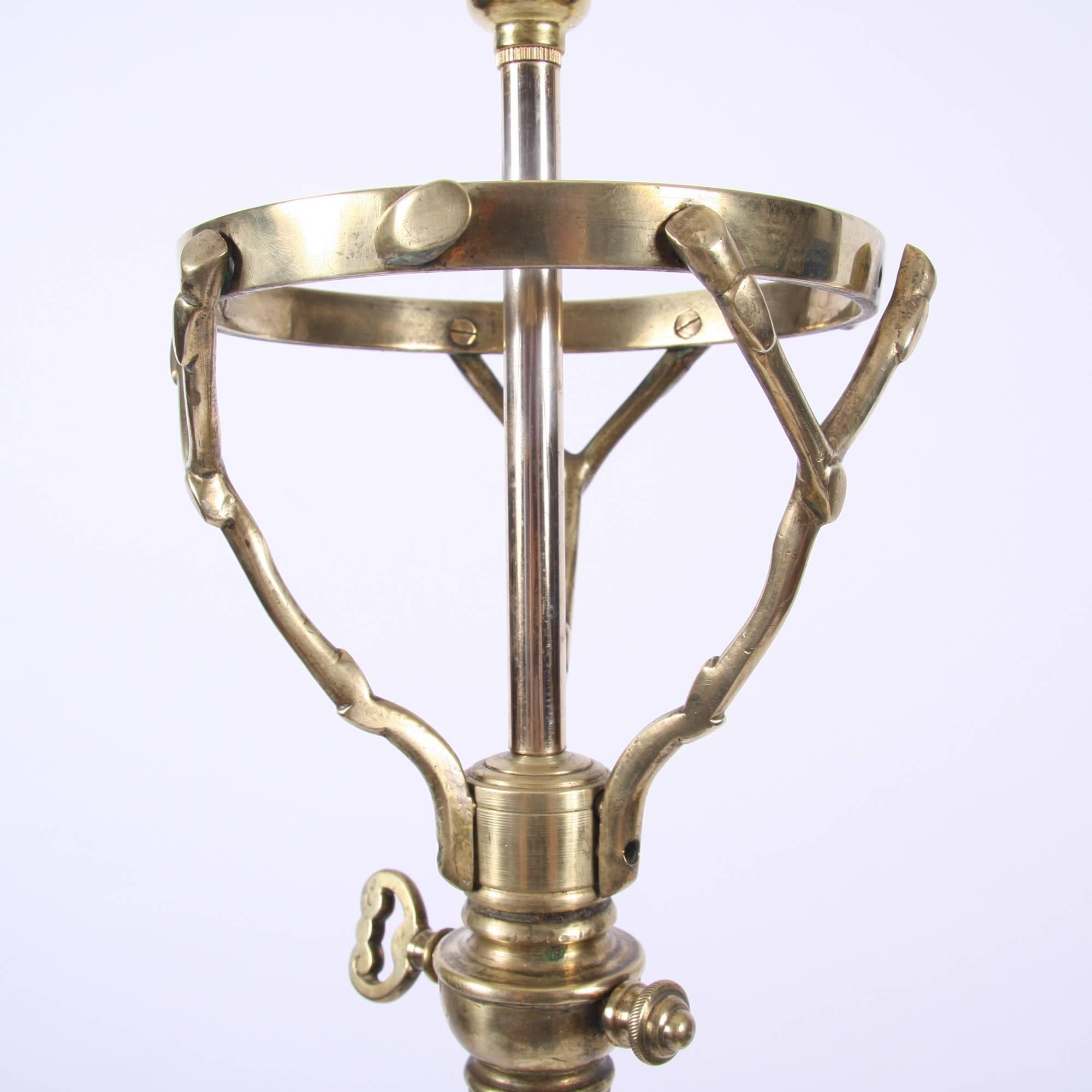 English Brass 'Twig' Floor Lamp In Excellent Condition In London, GB