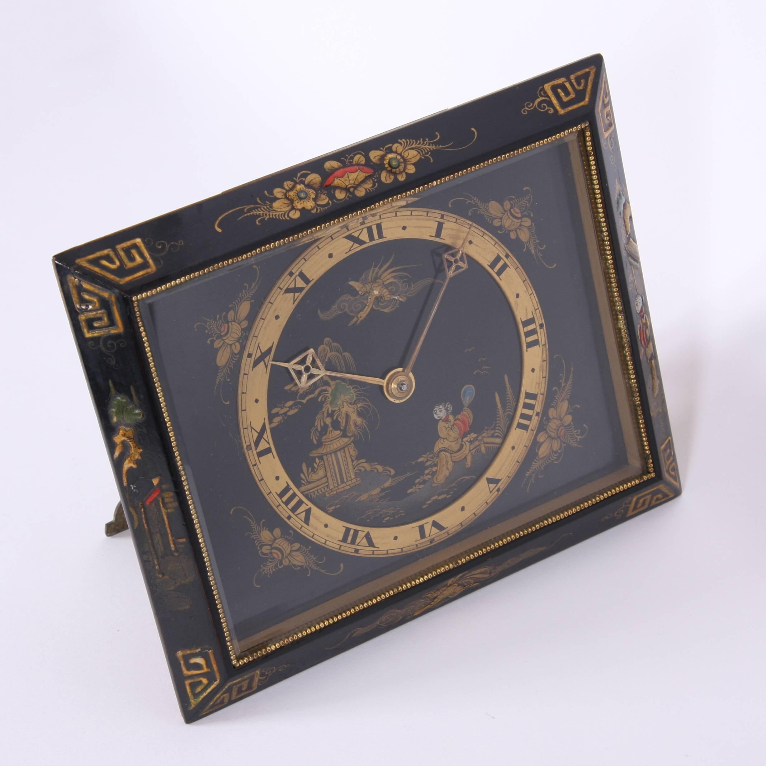 Early 20th Century French Chinoiserie Clock