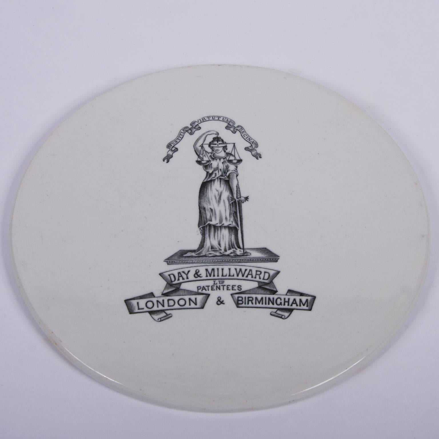 Ceramic English Scale Plate