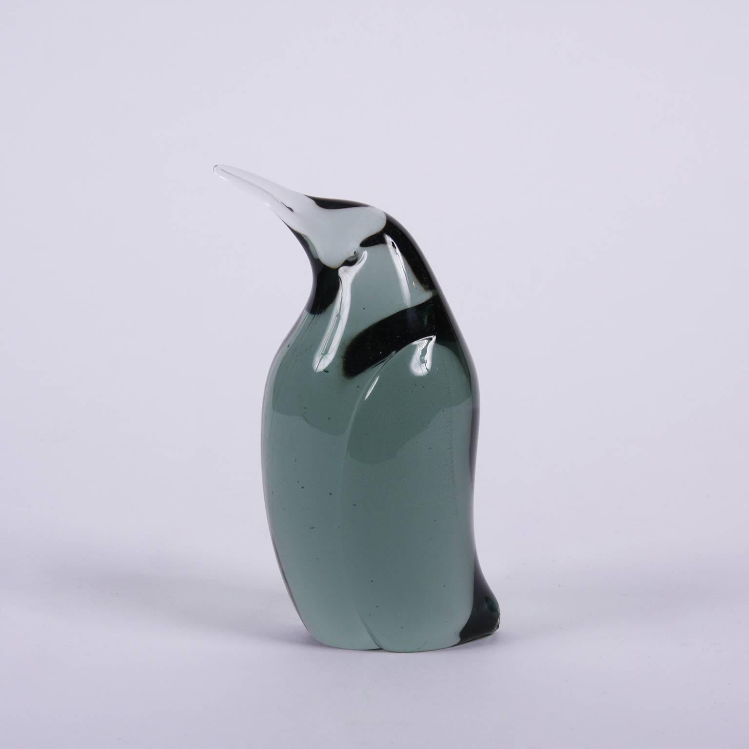 Mid-20th Century Glass Penguin