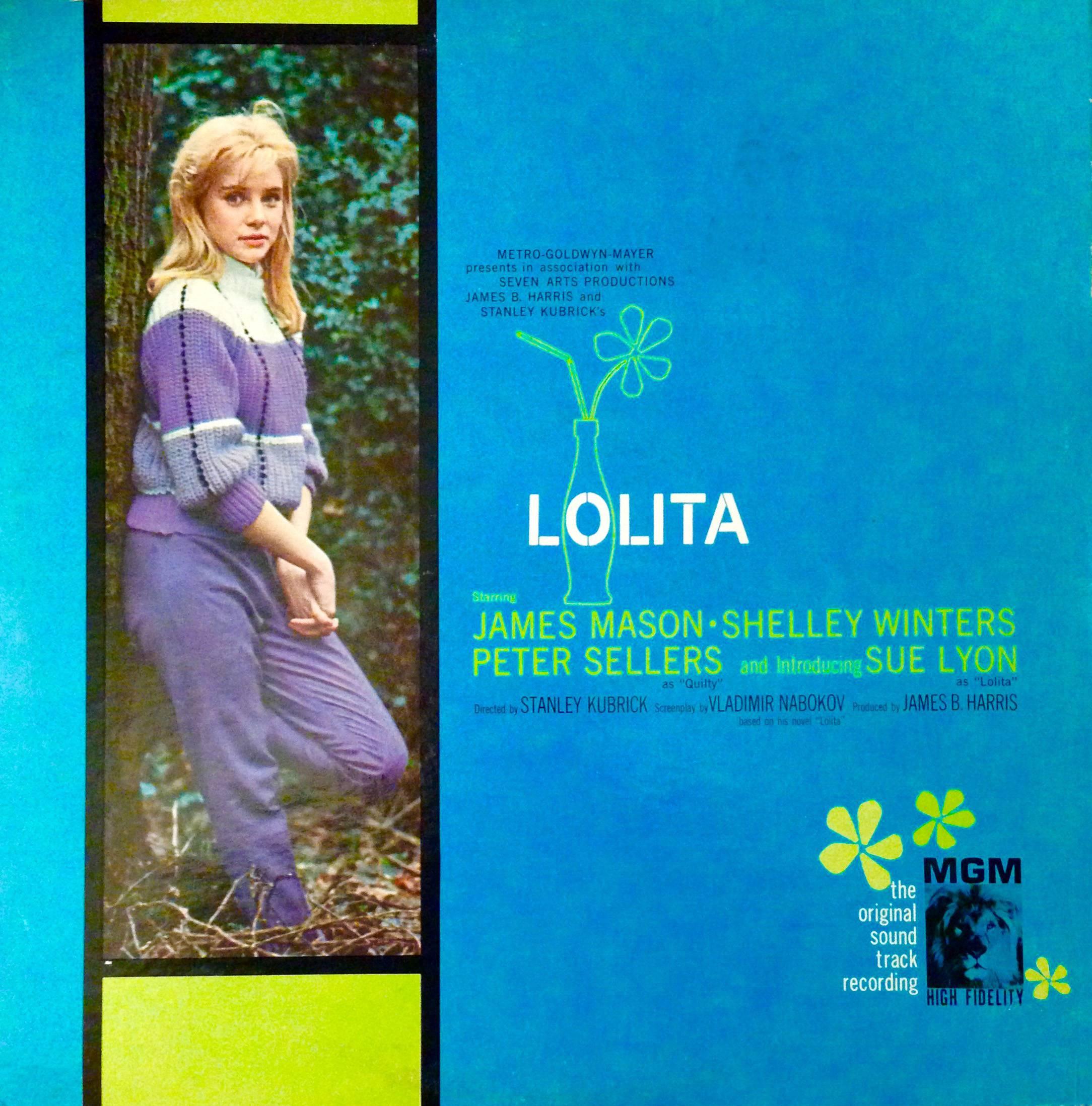 Vintage original 1962 vinyl record soundtrack to Stanley Kubrick's famed Lolita sealed in its original packaging. This piece features art design in the style of the original theatrical poster and would look quite cool framed. 

Measures: 12 x 12