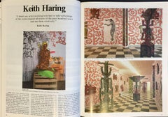 Keith Haring 1984 Illustrated Cover Art