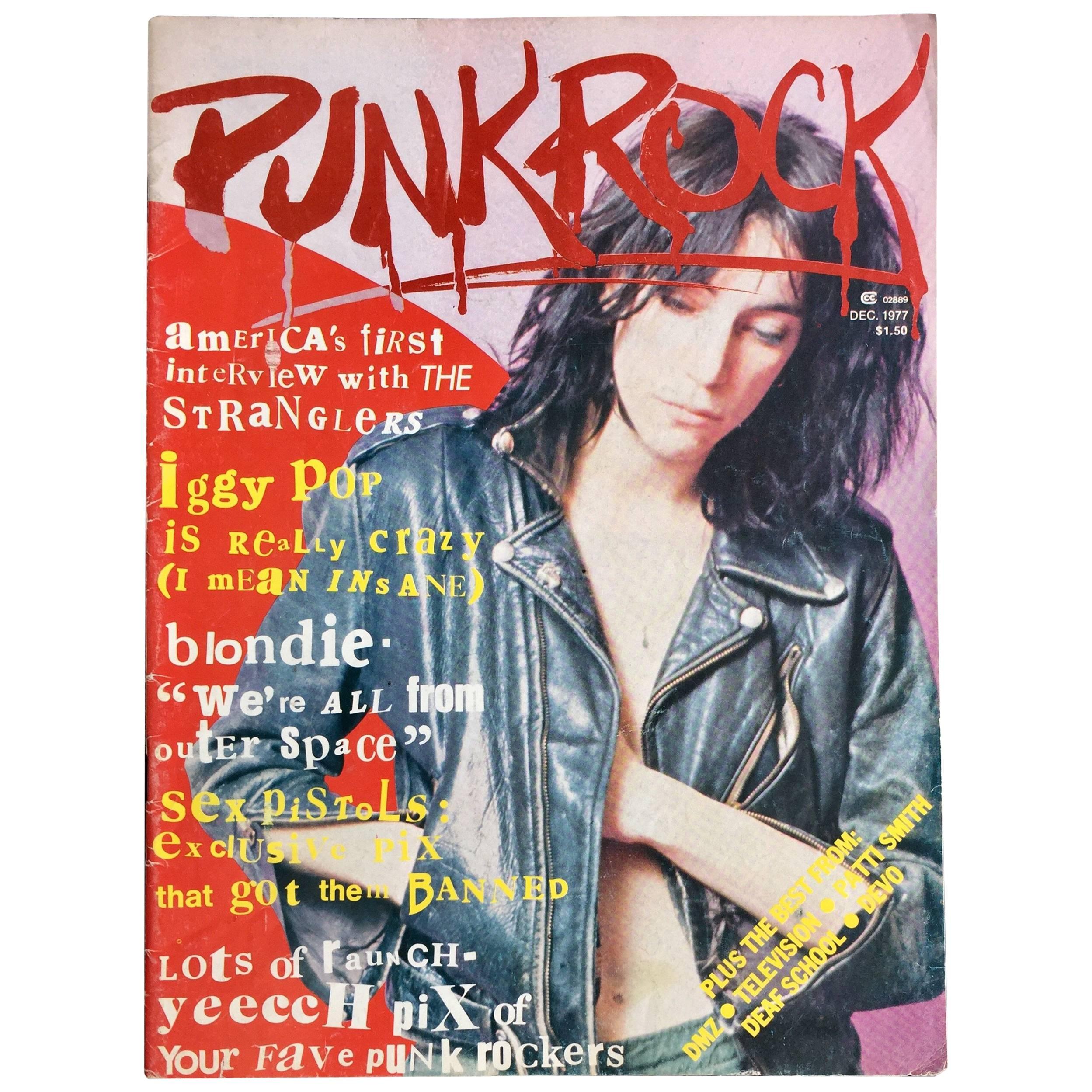 Patti Smith 1970s 'Punk Rock' Magazine ‘in the Style of Mapplethorpe’